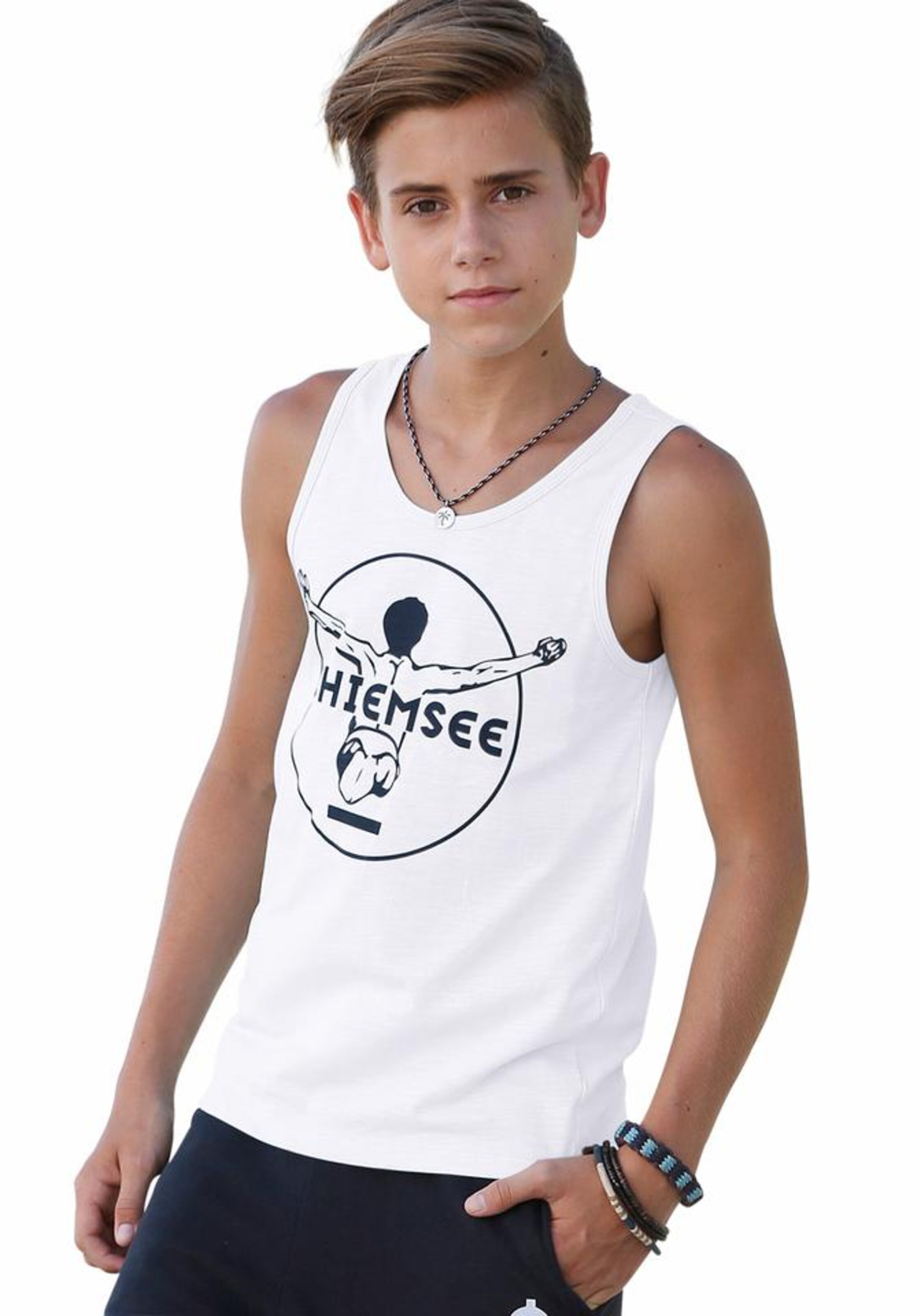 CHIEMSEE Shirt in White: front
