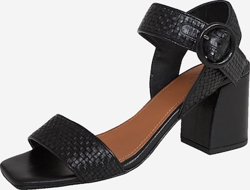 EDITED Sandals 'Indra' in Black: front