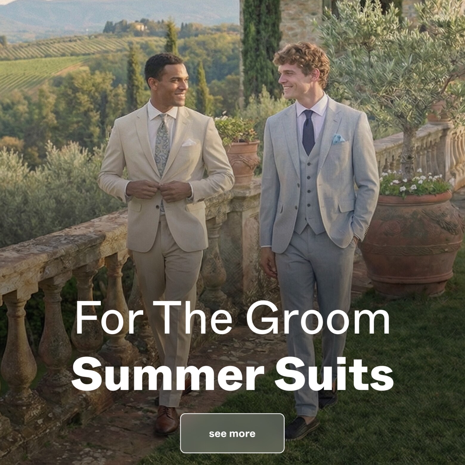 Our curated selection The Groom Shop