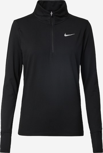 NIKE Functioneel shirt 'ELEMENT' in de kleur Grijs / Zwart, Productweergave