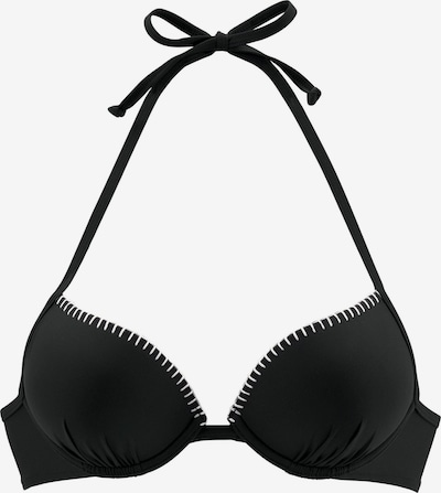 SUNSEEKER Hauts de bikini 'Dainty' en noir, Vue avec produit