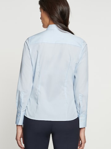 SEIDENSTICKER - Blusa 'Schwarze Rose' en azul