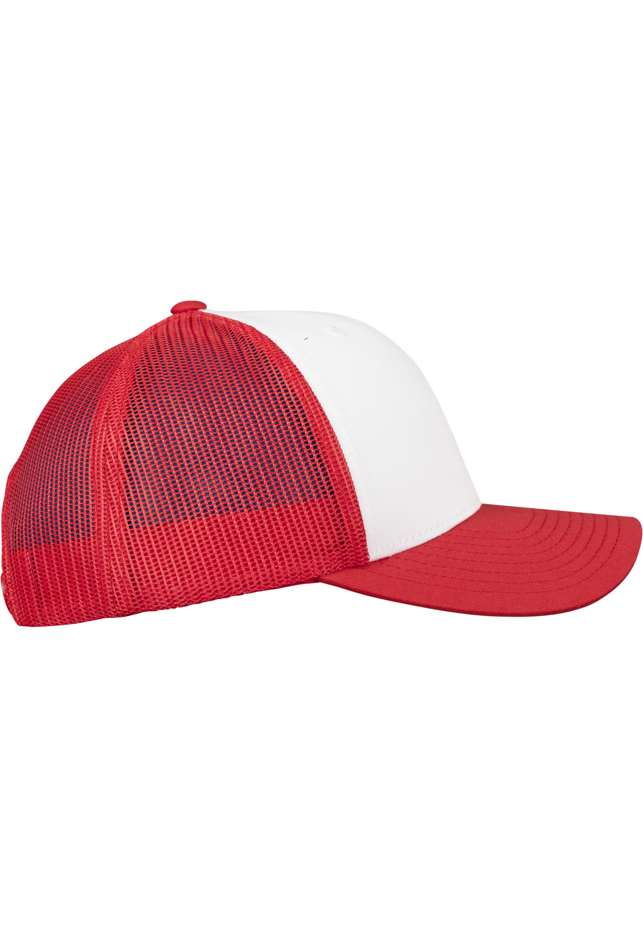 Flexfit Cap 'Retro Trucker' in Rot