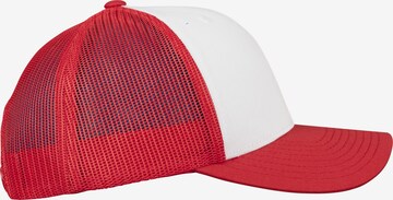 Flexfit - Boné 'Retro Trucker' em vermelho