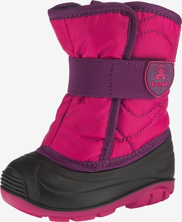 Kamik Boots 'Snowbug 3' in Pink: front