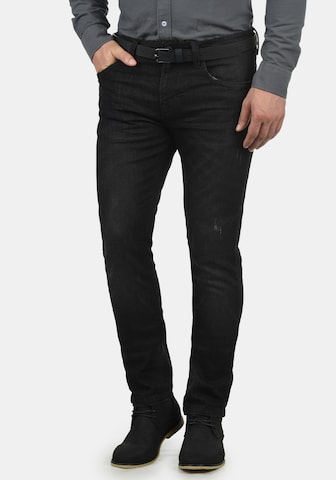 INDICODE JEANS Slimfit Jeans 'Aldersgate' in Zwart: voorkant