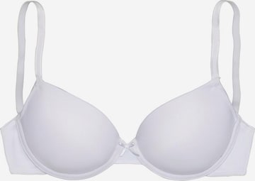 LASCANA T-shirt Bra in White: front