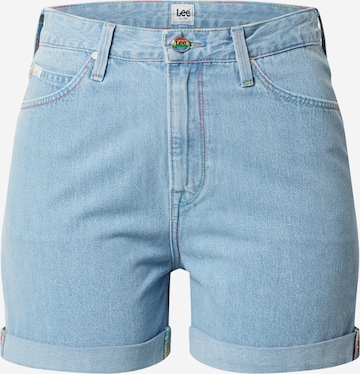 Lee Regular Jeans 'Mom' in Blauw: voorkant