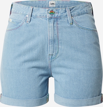 Lee Regular Shorts 'Mom' in Blau: predná strana