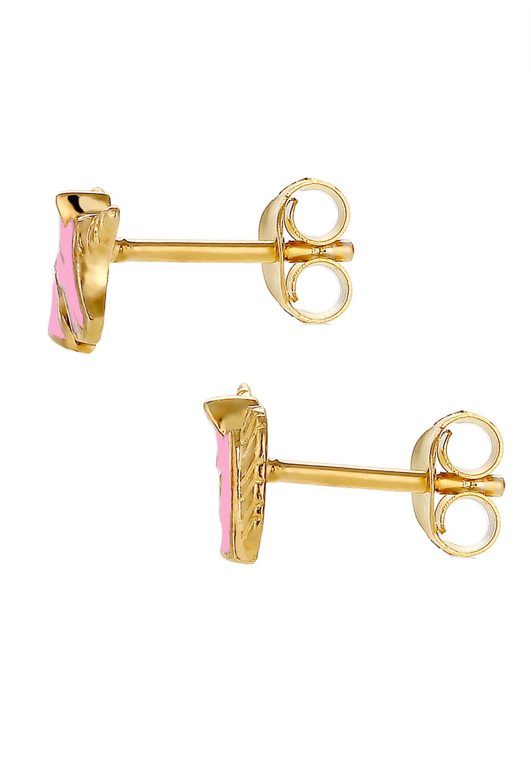 ELLI Sieraden 'Einhorn' in Roze