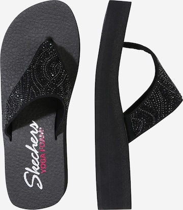 SKECHERS T-Bar Sandals 'Vinyasa' in Black