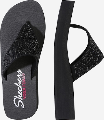 SKECHERS Žabky 'Vinyasa' - Čierna