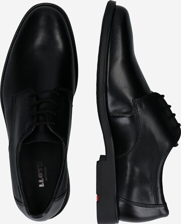 Pantofi cu șireturi 'Velo' de la LLOYD pe negru
