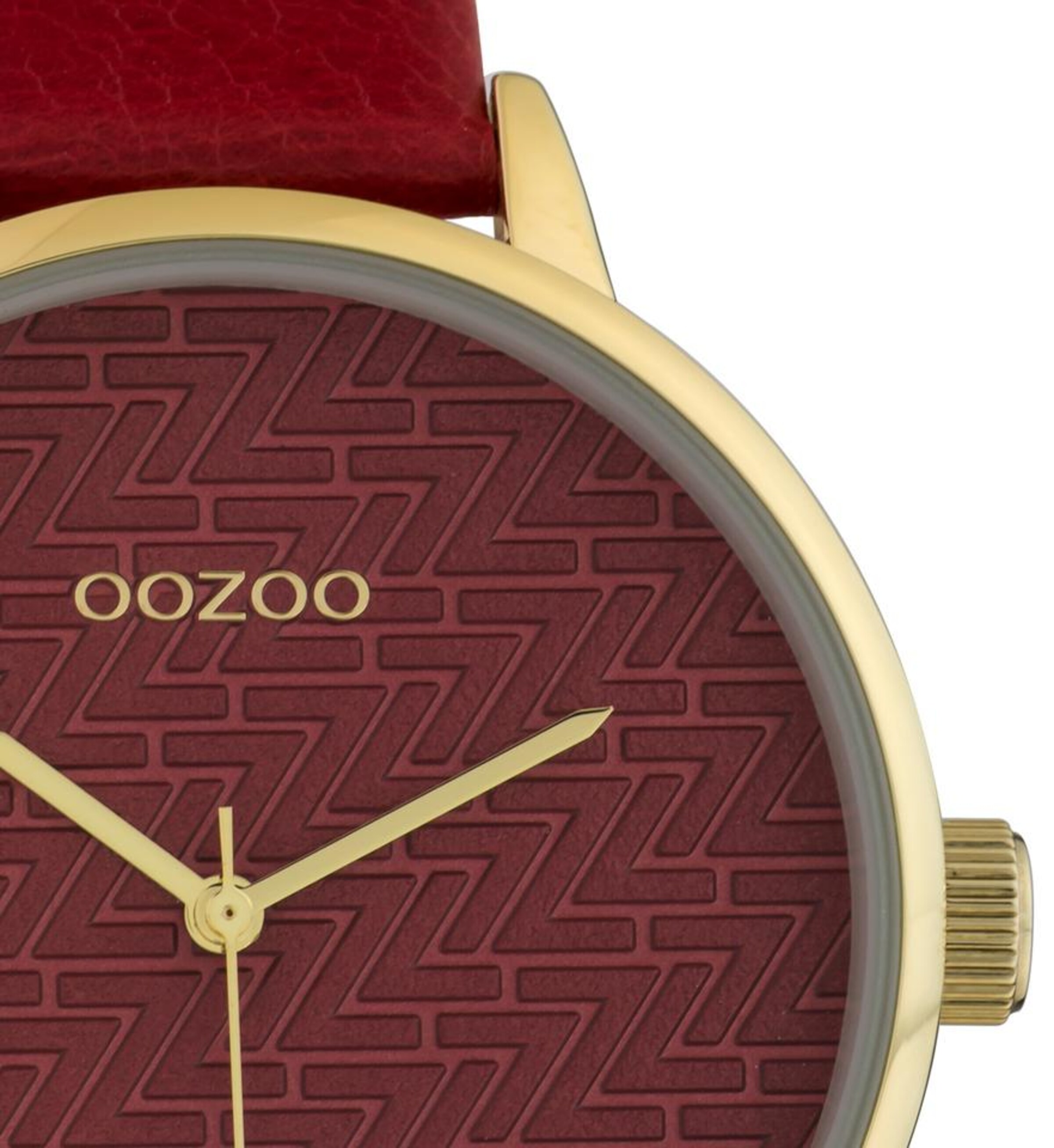 OOZOO OOZOO Quarzuhr »C10247« in Rot 