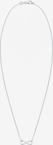 Elli DIAMONDS Necklace 'Infinity' in White: front