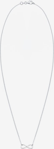 Elli DIAMONDS Necklace 'Infinity' in White: front