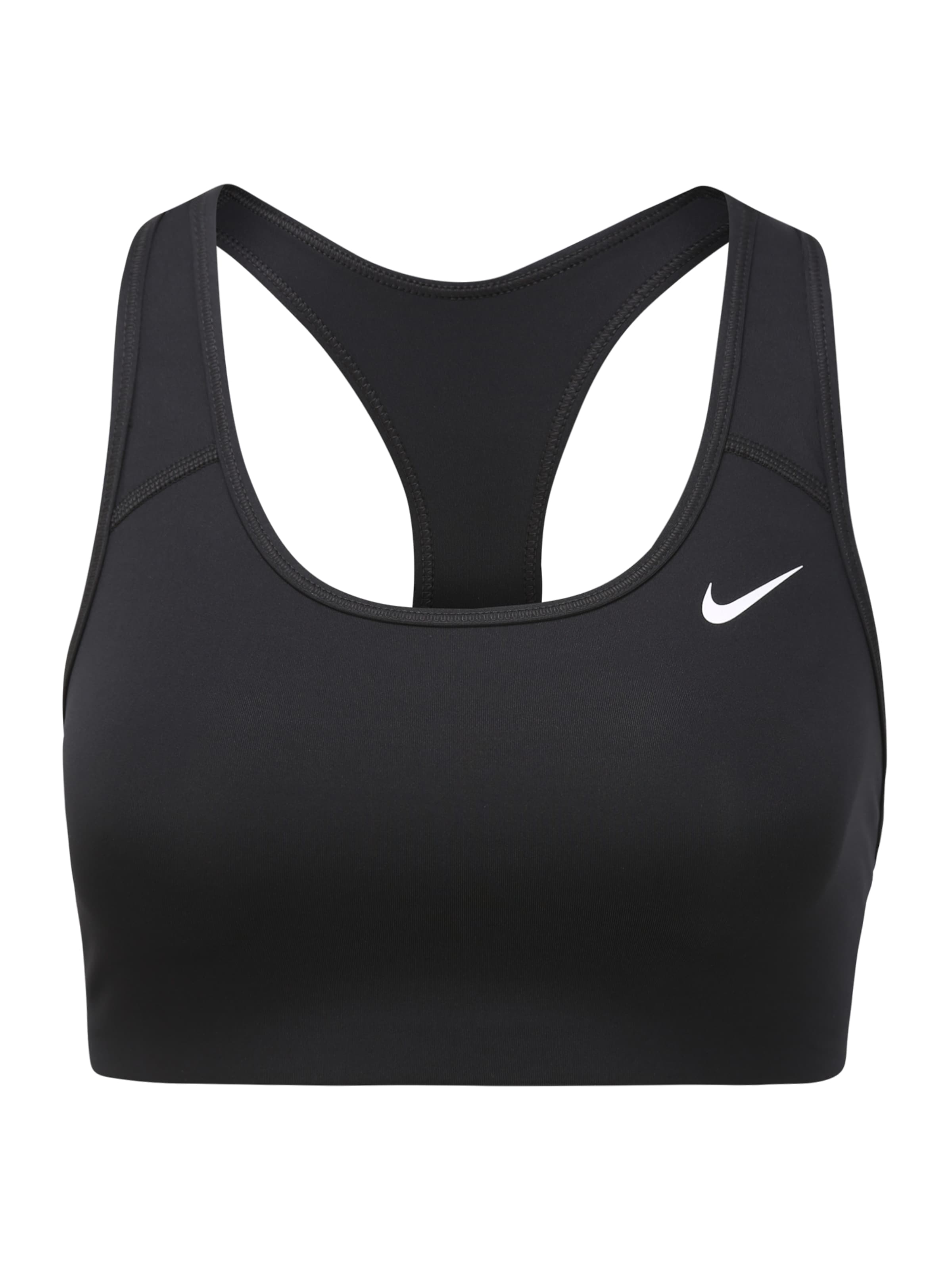 NIKE Обычный Свитшот в Черный: спереди