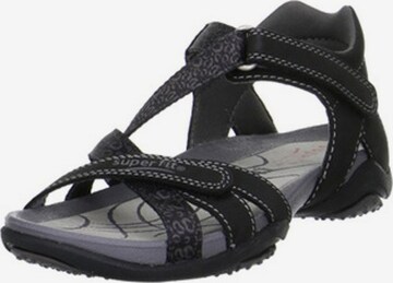 SUPERFIT Sandals in Black: front