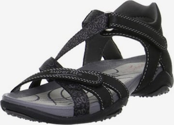 SUPERFIT Sandalen in Zwart: voorkant