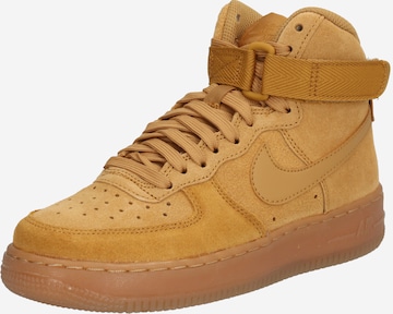 Nike Sportswear - Sapatilhas 'Air Force' em castanho: frente