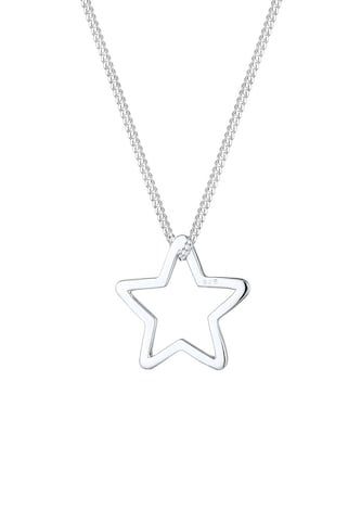 ELLI Halskette Astro, Sterne, Weihnachten in Silber