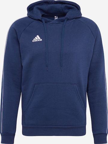 mėlyna ADIDAS SPORTSWEAR Sportinio tipo megztinis 'Core 18': priekis