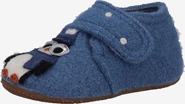 Living Kitzbühel Slippers in Blue: front