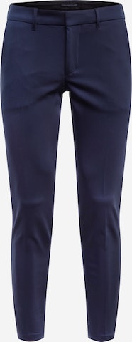 DRYKORN Slim fit Pleated Pants 'Sight' in Blue: front