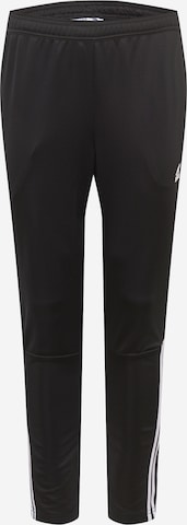 ADIDAS PERFORMANCE Slimfit Spodnie sportowe 'Regista 18' w kolorze czarny: przód