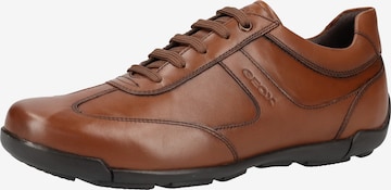 GEOX Sneakers laag 'Edgeware' in Bruin: voorkant