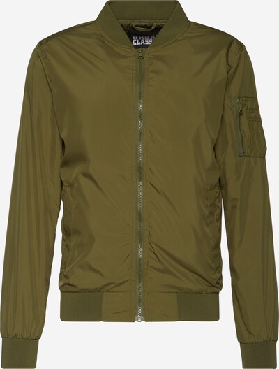 Urban Classics Veste mi-saison en olive, Vue avec produit