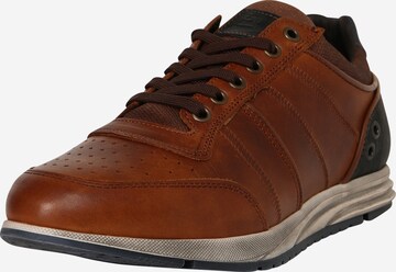 BULLBOXER Sneakers laag in Bruin: voorkant