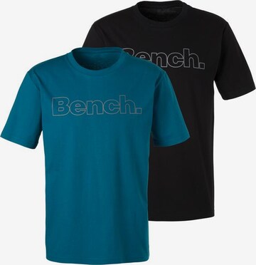 BENCH - Camisa em azul: frente