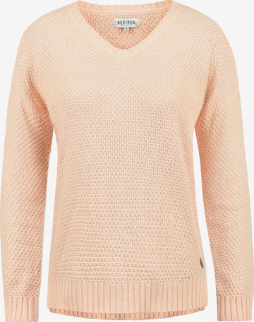 DESIRES Sweater 'Ina' in Orange: front
