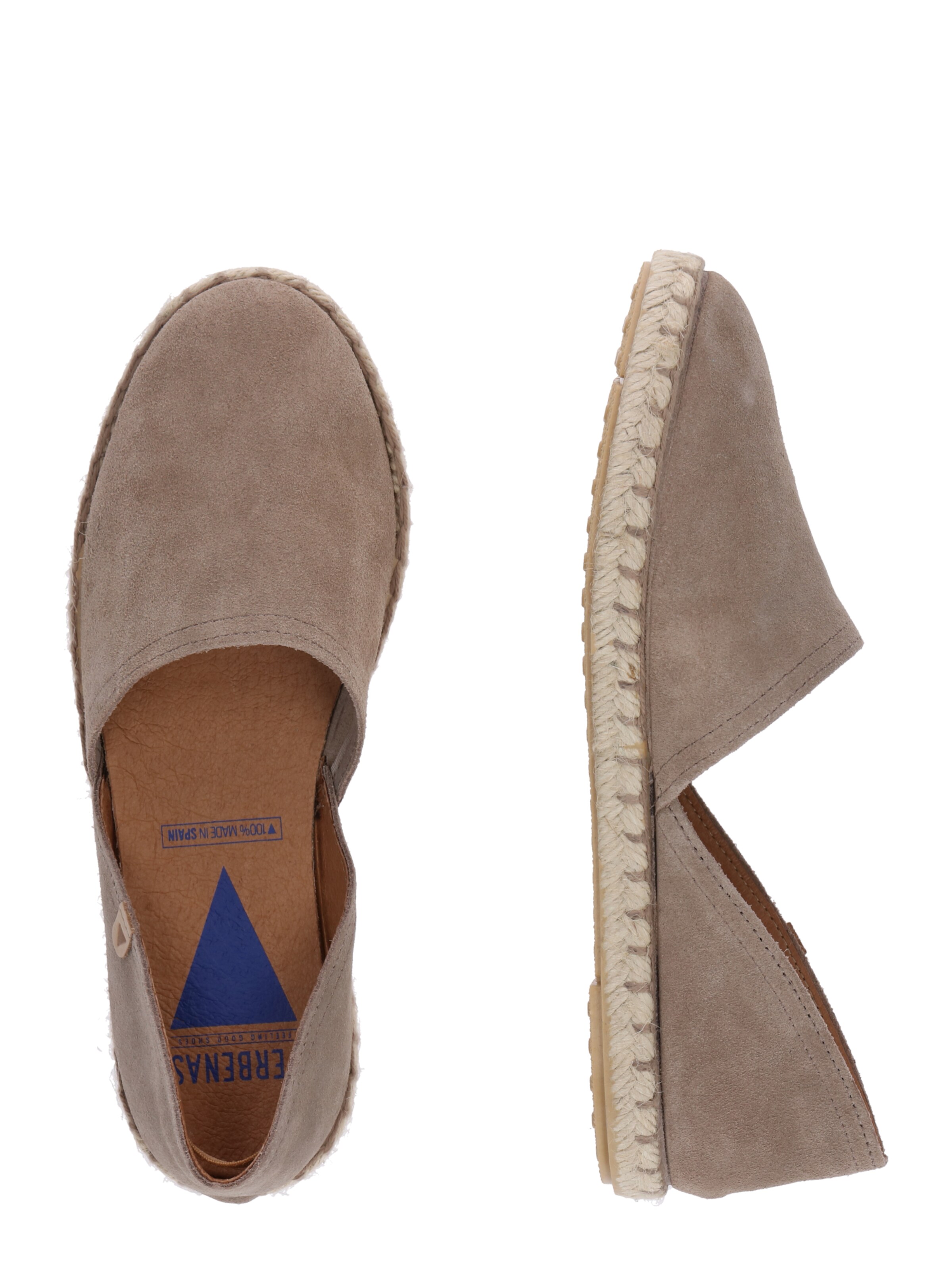 VERBENAS Espadrilles 'Carmen' in Grau: Seite