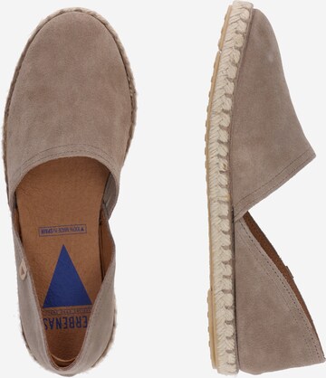 VERBENAS Espadrilles 'Carmen' in Grey: side