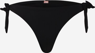 Hunkemöller Regular Bikini Bottoms in Black: front