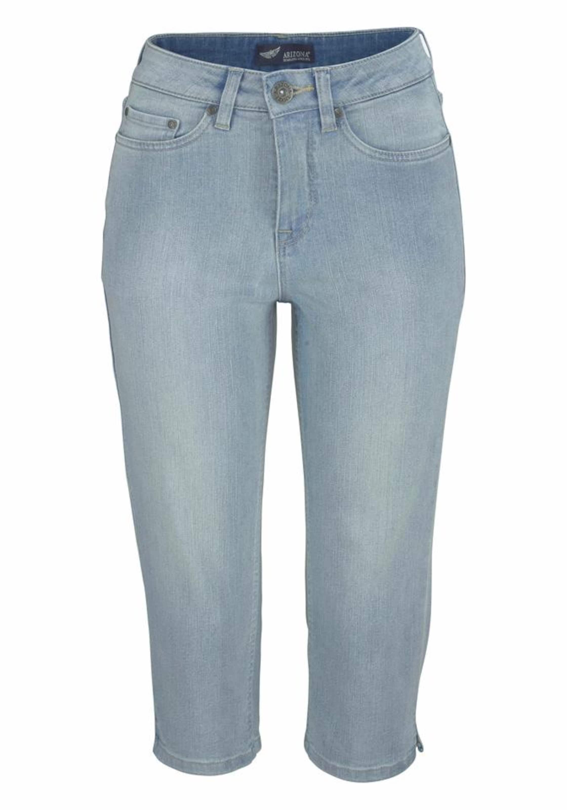 ARIZONA Skinny Caprijeans in Blau: Vorderseite