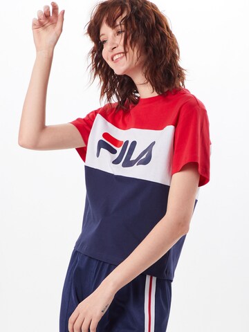 FILA Shirt 'Allison' in Blauw: voorkant