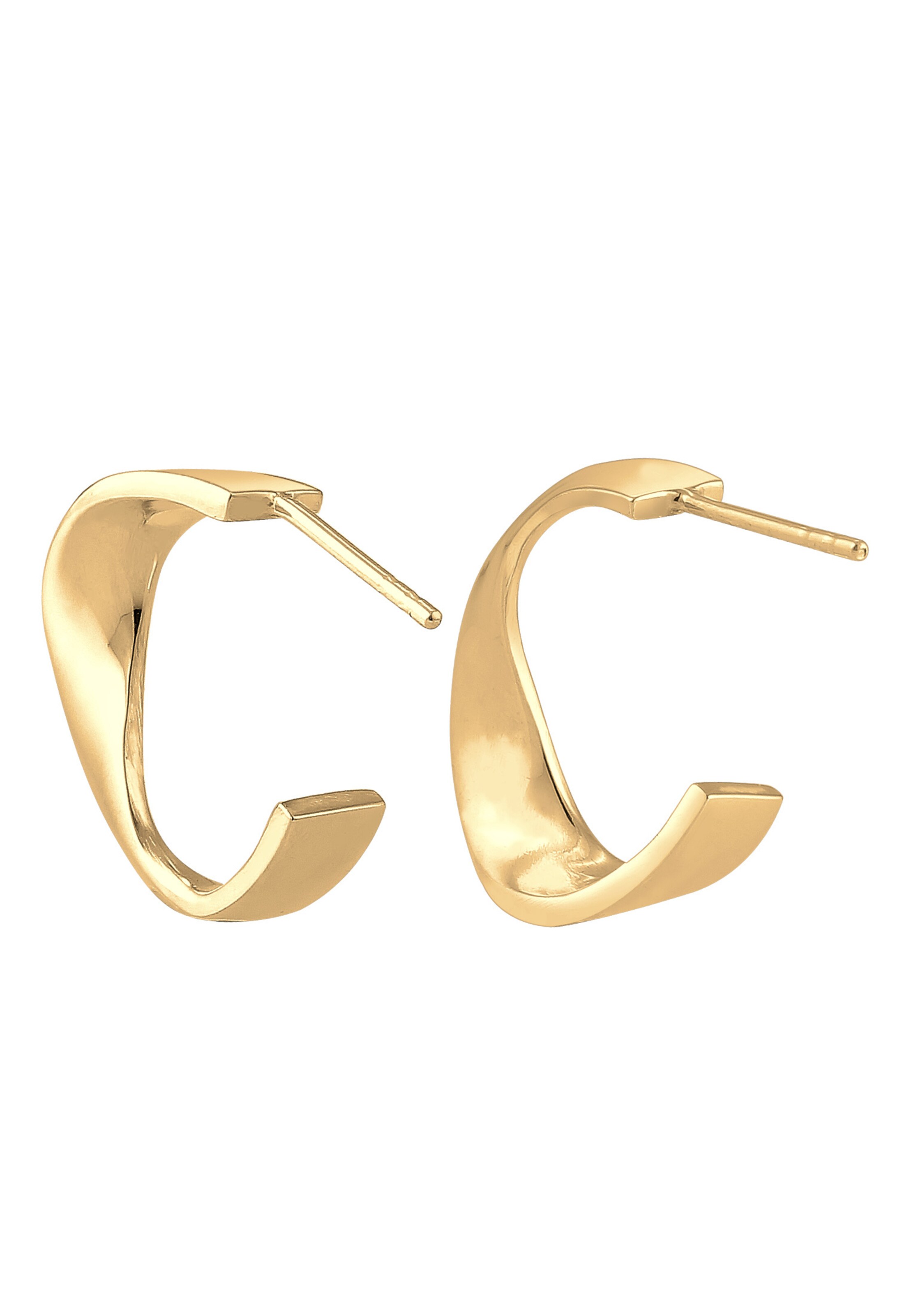 ELLI Ohrringe 'Creole' in Gold