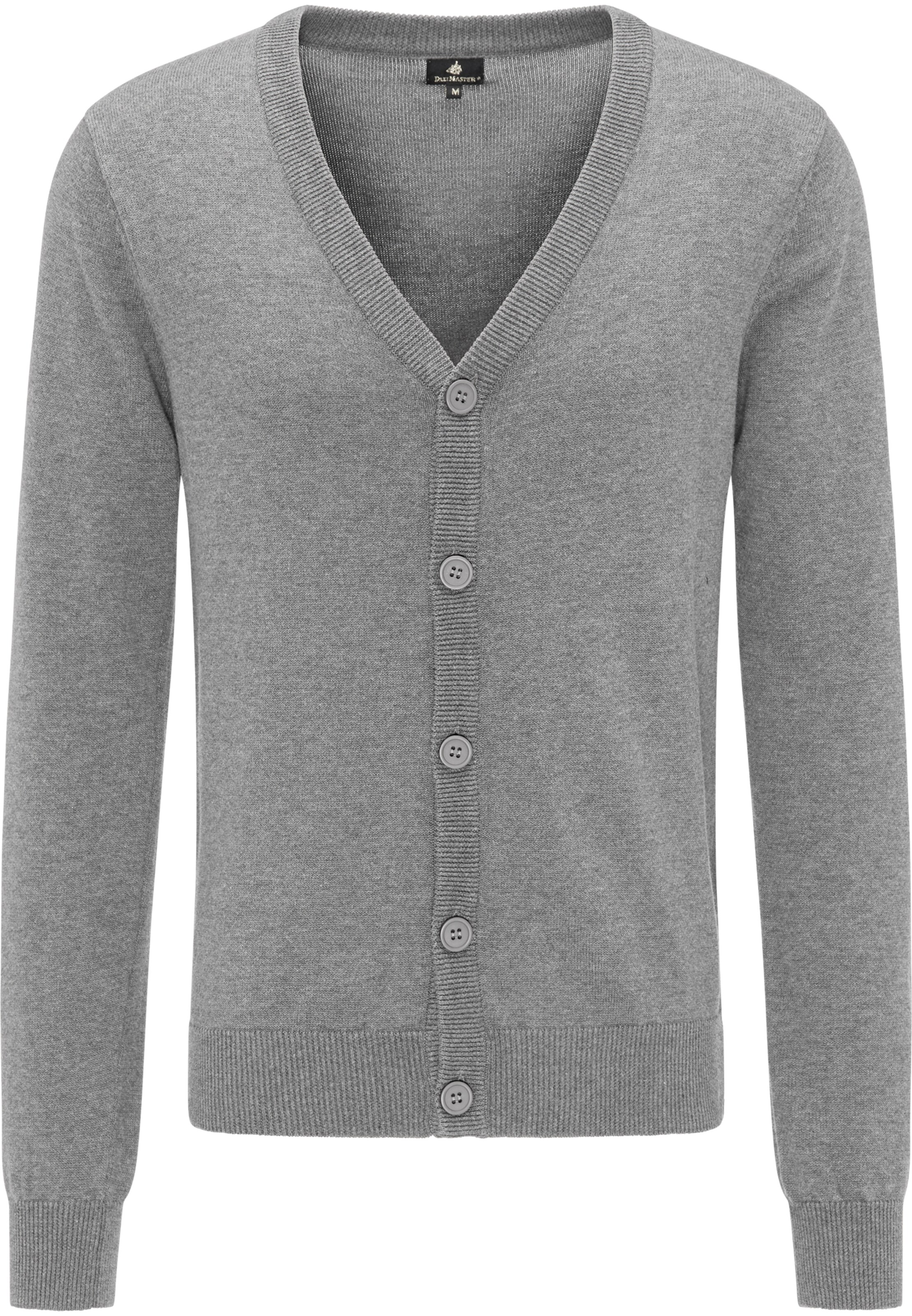 DREIMASTER - Gebreid vest in de kleur Grijs