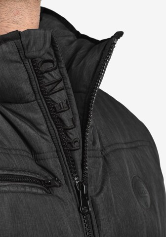 BLEND Winter Jacket 'Boris Teddy' in Black