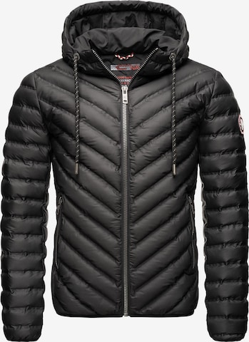 NAVAHOO Between-Season Jacket 'Fey-Tun' in Black: front