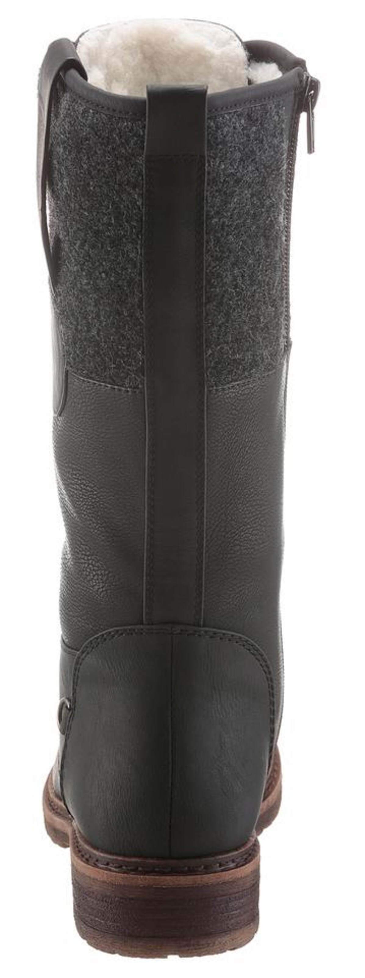 Bottes à lacets Rieker en noir