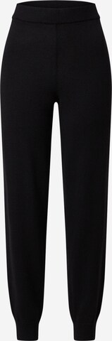 Pantalon 'Giona' EDITED en noir : devant
