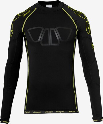 UHLSPORT Base Layer 'Torwart Bionikframe Baselayer' in Black: front