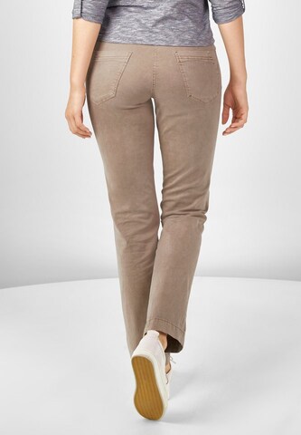 CECIL Regular Broek 'Janet' in Beige