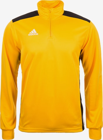 ADIDAS SPORTSWEAR Athletic Sweatshirt 'Regista 18' in Yellow: front