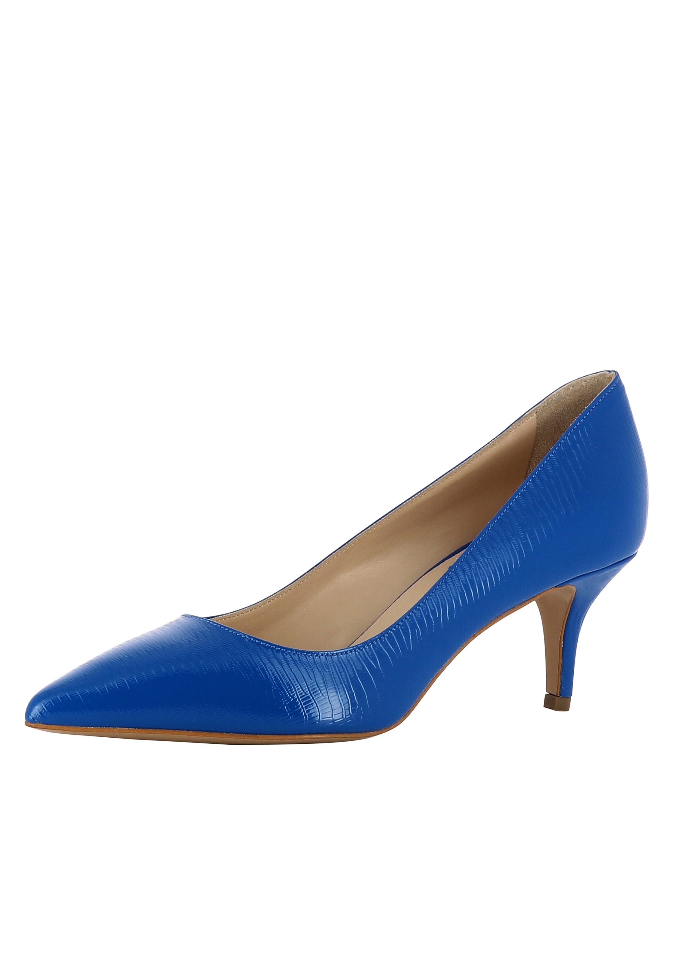 EVITA Pumps in Blauw: voorkant