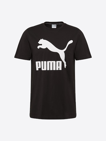 PUMA Sportshirt 'Classic' in Schwarz: predná strana